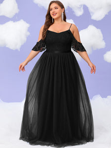 Women Plus Size Elegant Evening Dress Formal Maxi Wedding Dresses