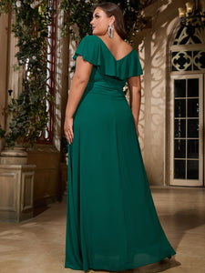 Women Plus Size Elegant Bridesmaid Dresses for Wedding Guest Party Maid of Honor