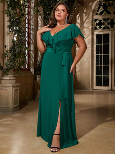 Women Plus Size Elegant Bridesmaid Dresses for Wedding Guest Party Maid of Honor
