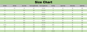 shoes size chart