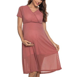 Wrap Maternity & Nursing Dress